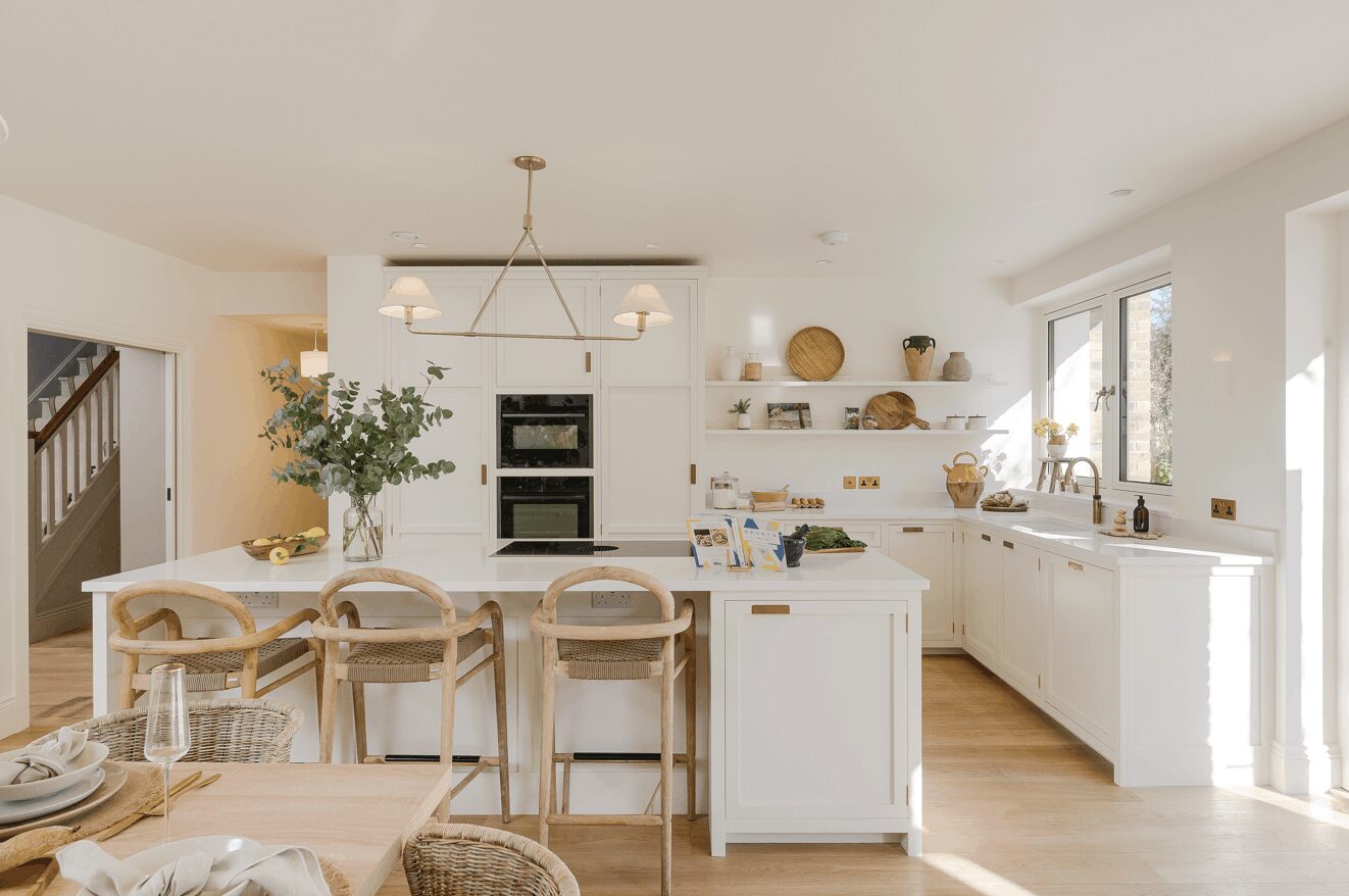 neutral kitchen styling for home stager in surrey transformation