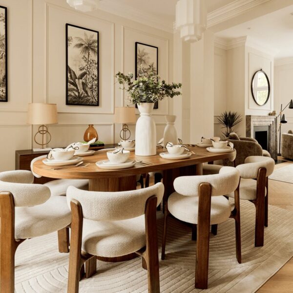 London home stager transformation of a Kensington living room, styled to enhance space, light, and buyer appeal