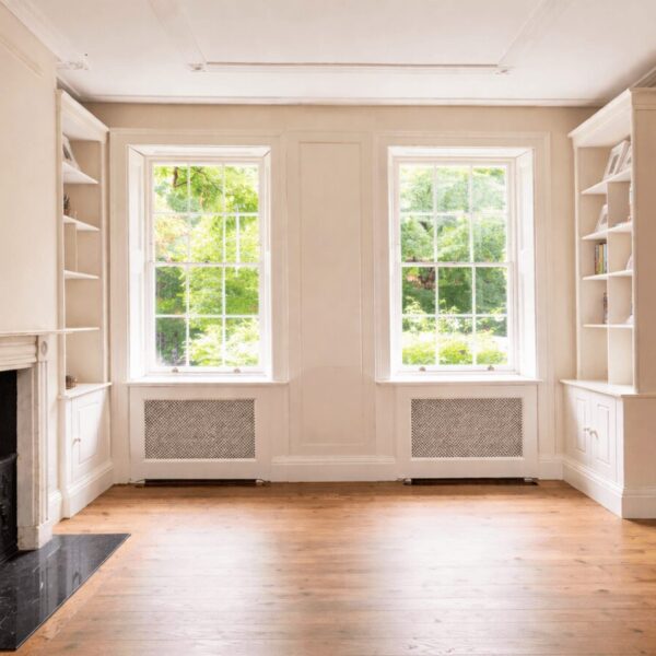 Before and after by a London house stager, revealing how layout and styling can transform a property’s first impression.