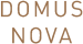 domus nova brown logo text